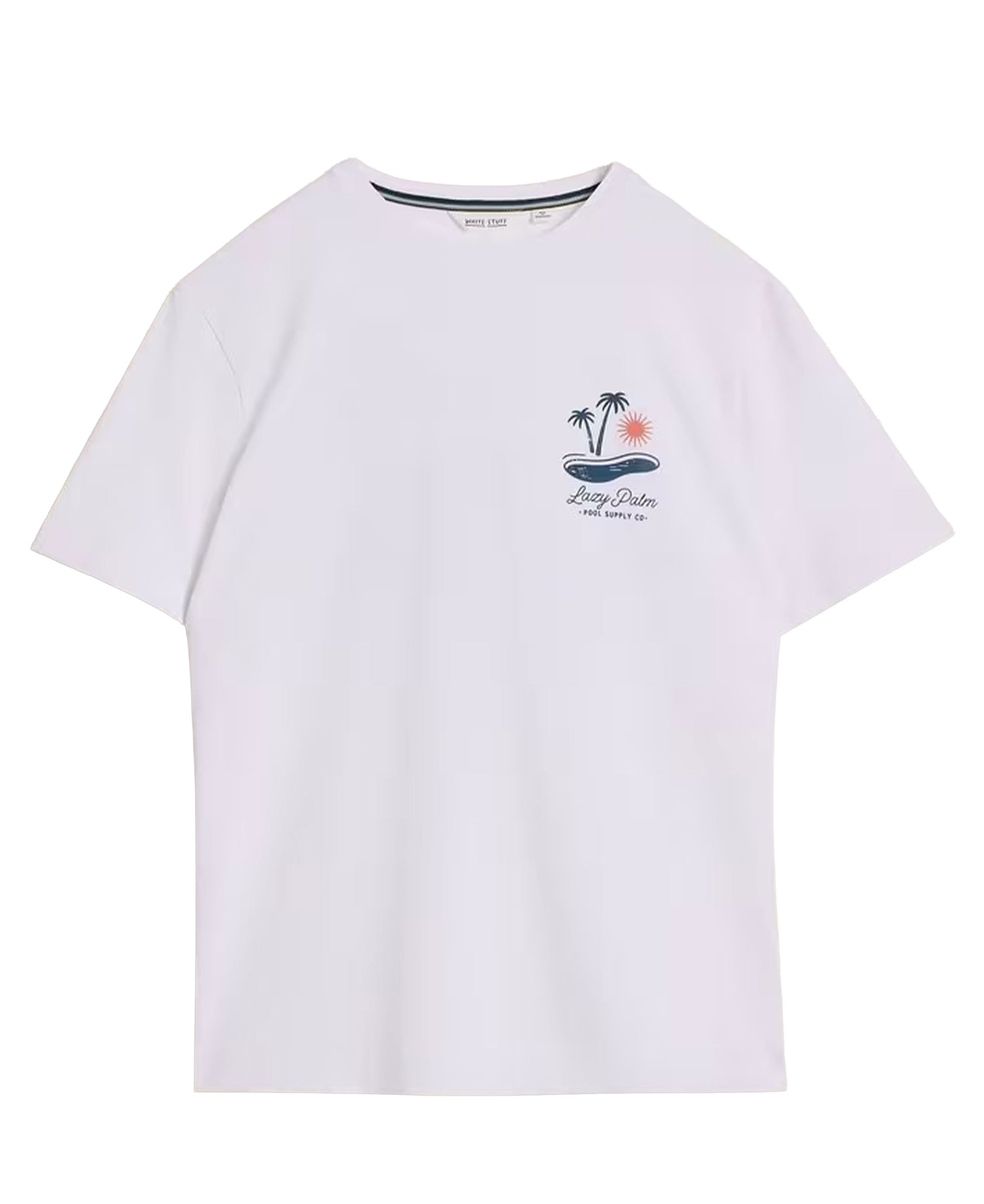 Horsham Pool Side Graphic Tee - White Pr