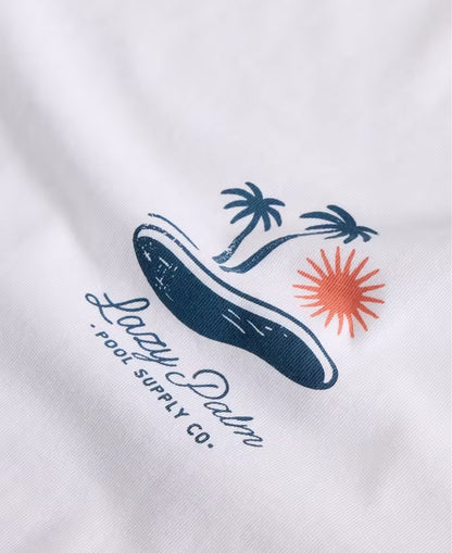 Horsham Pool Side Graphic Tee - White Pr