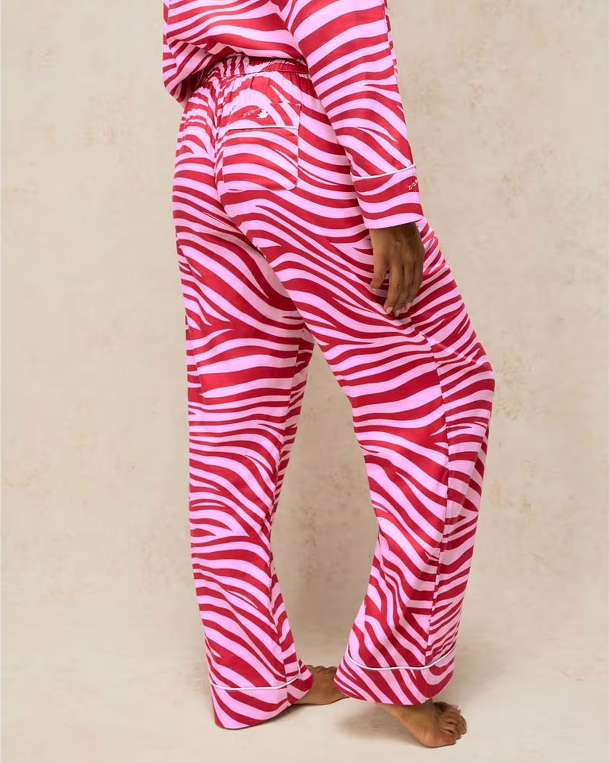 Nina Pj Bottom - Pink Print