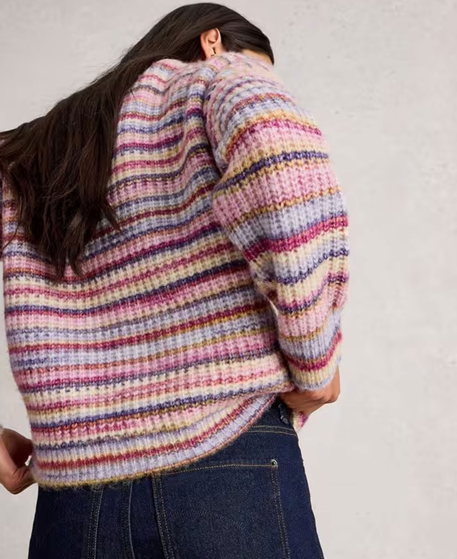 Suzanna Spacedye Jumper - Pink Mlt