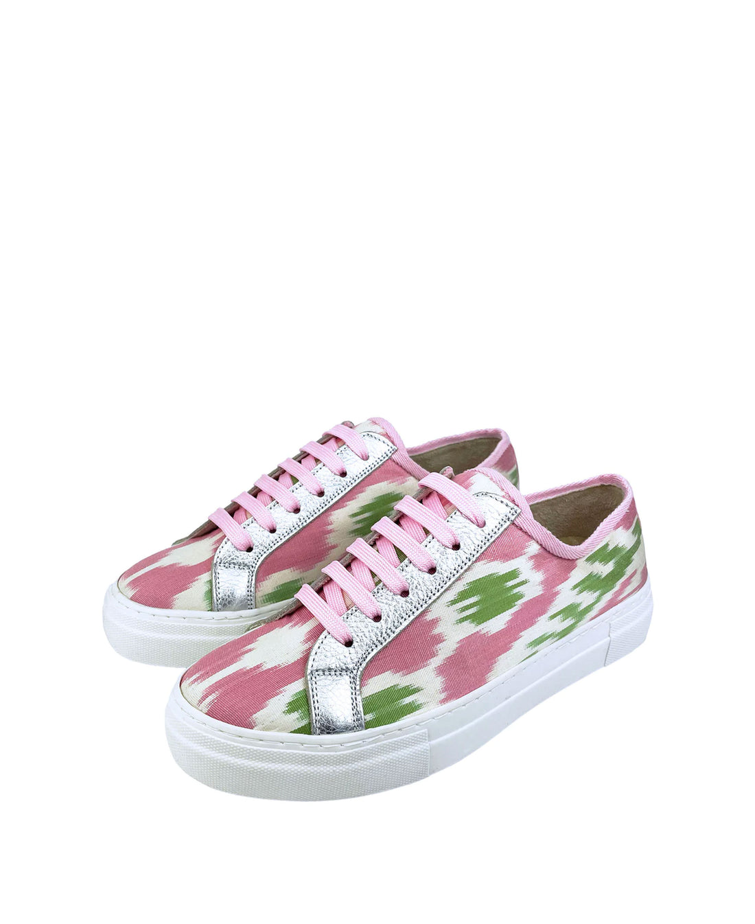 She Who Dares Sneakers - Pink Cabana