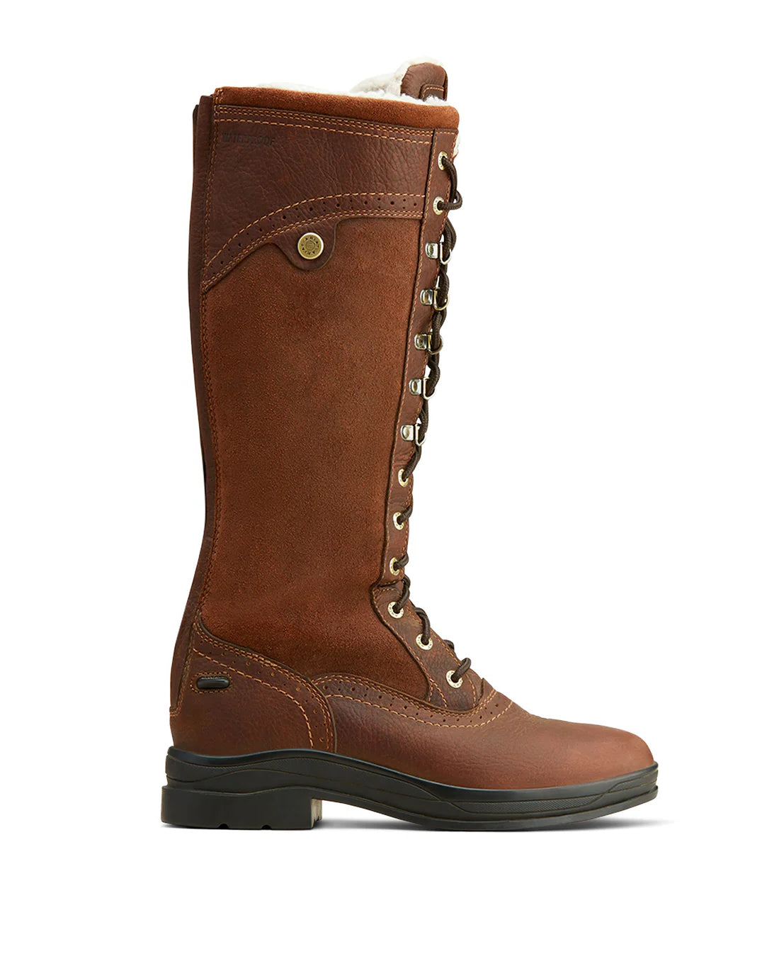 Wythburn Tall Waterproof Boot - Dark Brown