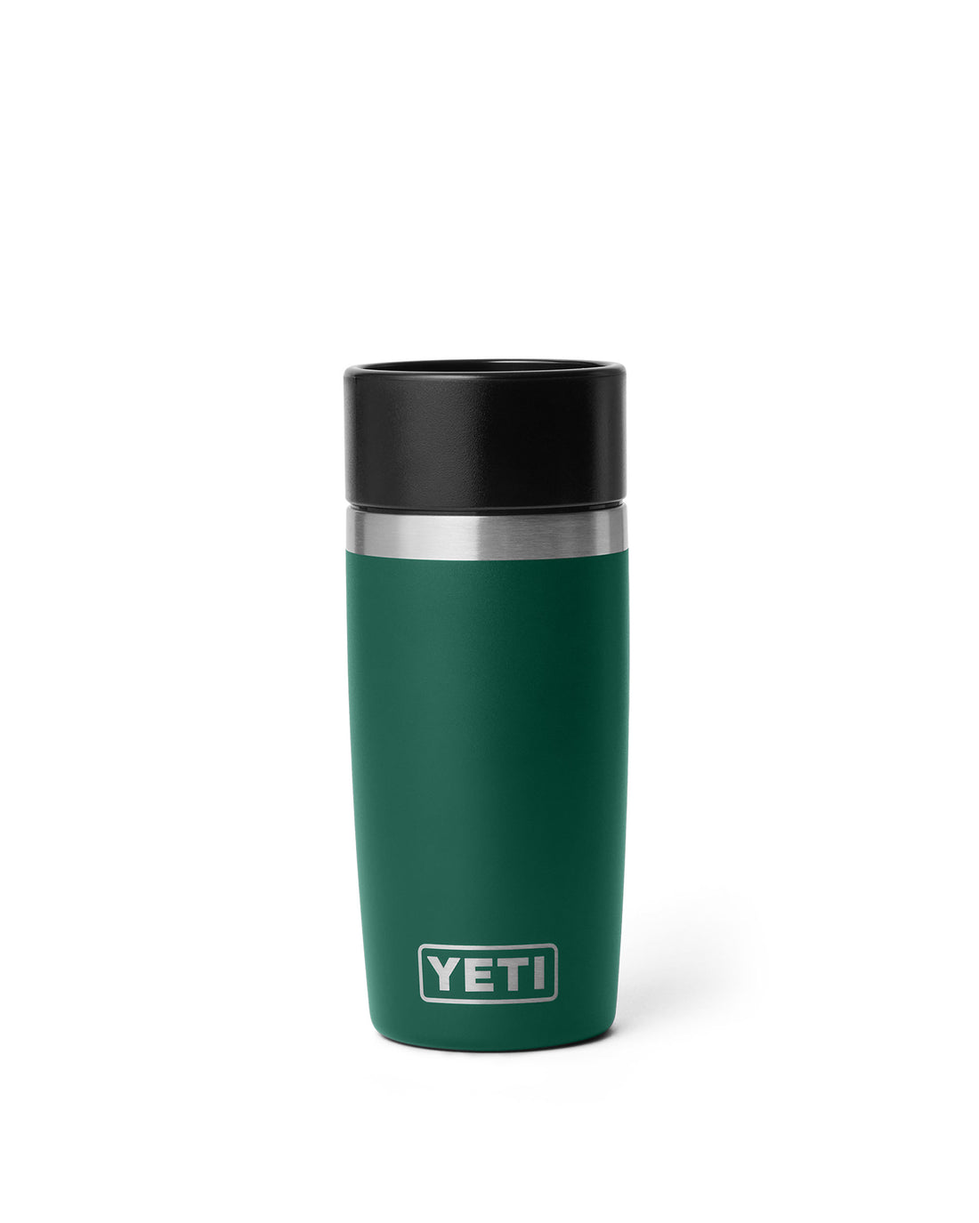 Rambler 12oz Travel Bottle - Black Forest Green