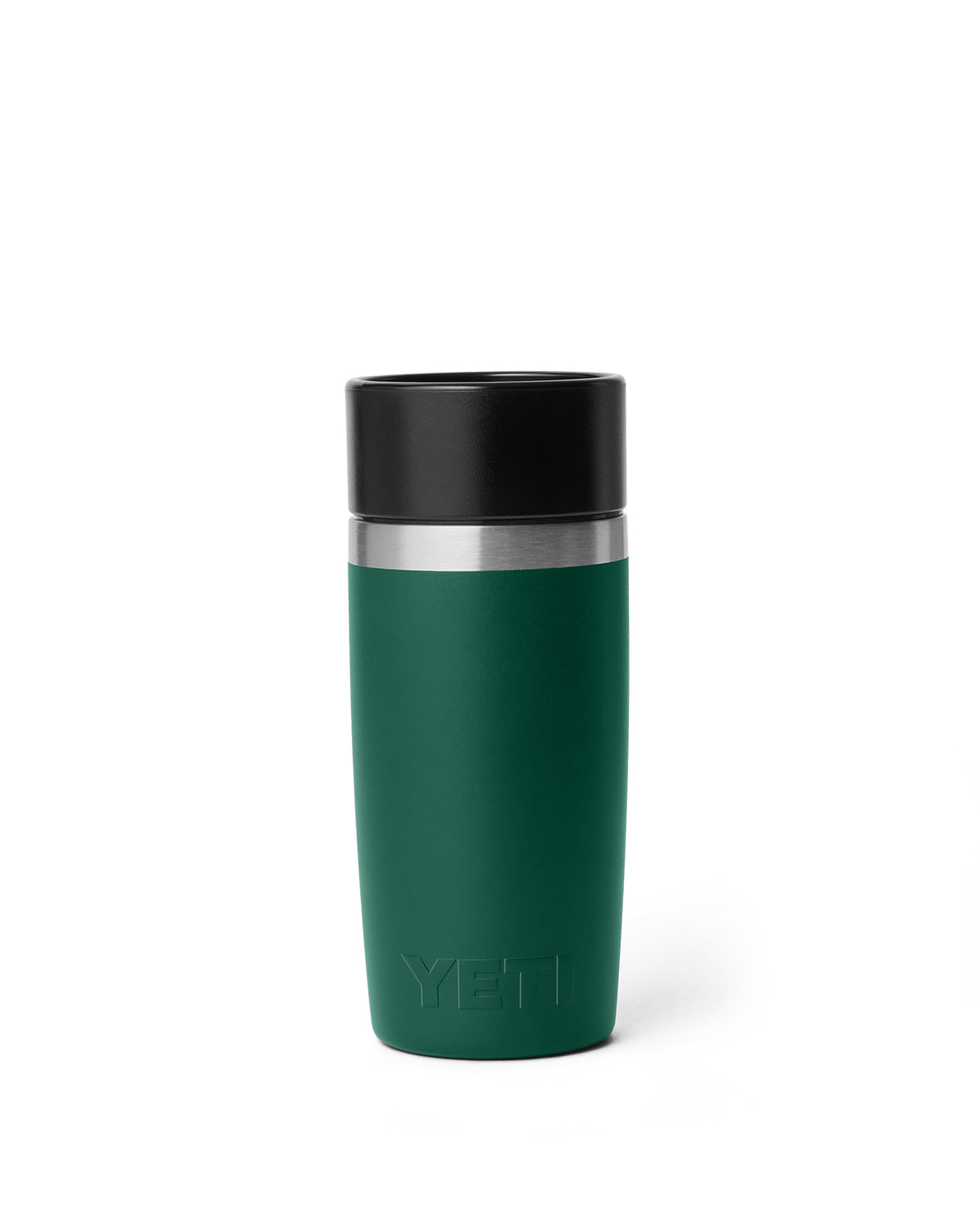 Rambler 12oz Travel Bottle - Black Forest Green
