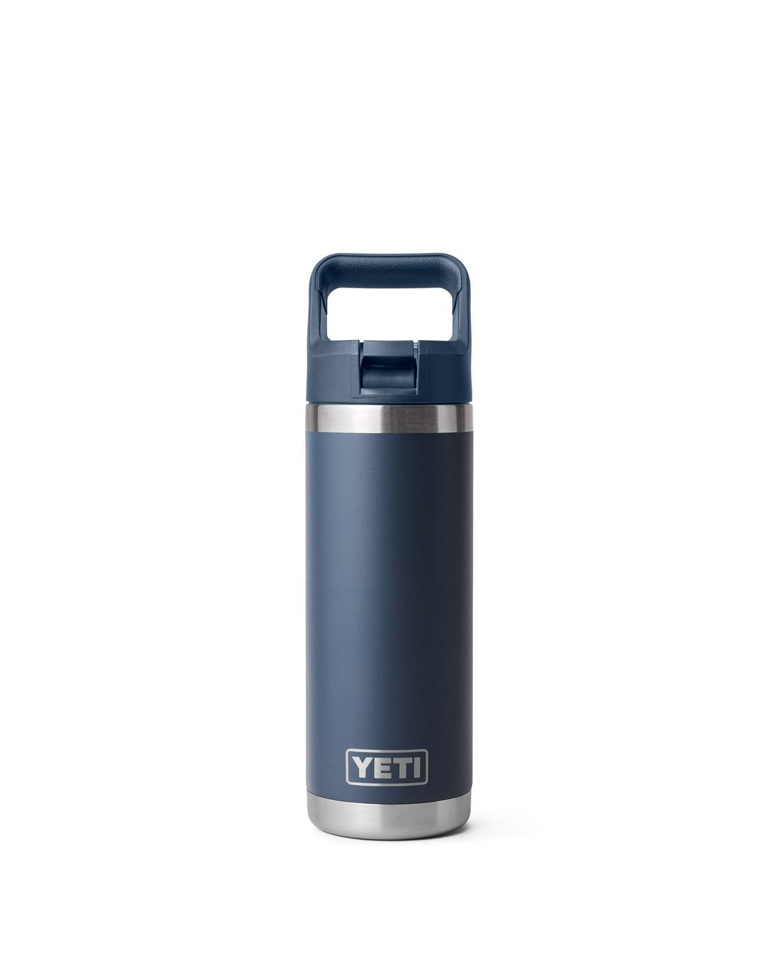 Rambler 18oz Straw Bottle - Navy