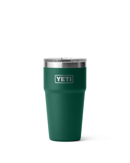 Rambler 20oz Stackable Cup - Black Forest Green