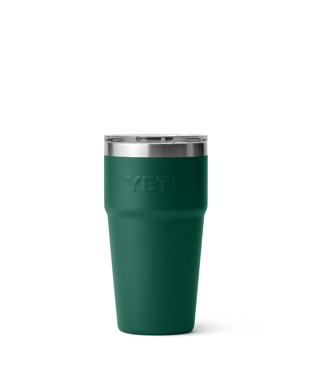 Rambler 20oz Stackable Cup - Black Forest Green