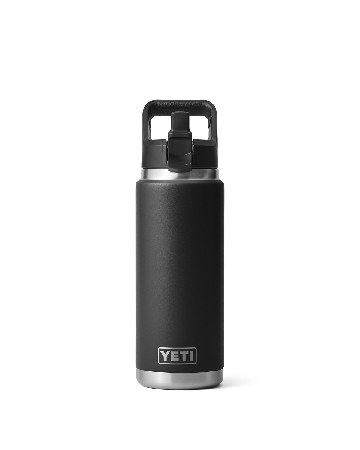 Rambler 26oz Straw Bottle - Black
