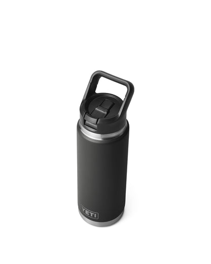 Rambler 26oz Straw Bottle - Black
