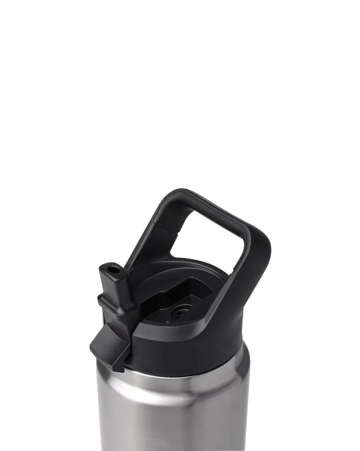 Rambler Bottle Straw Cap - Black