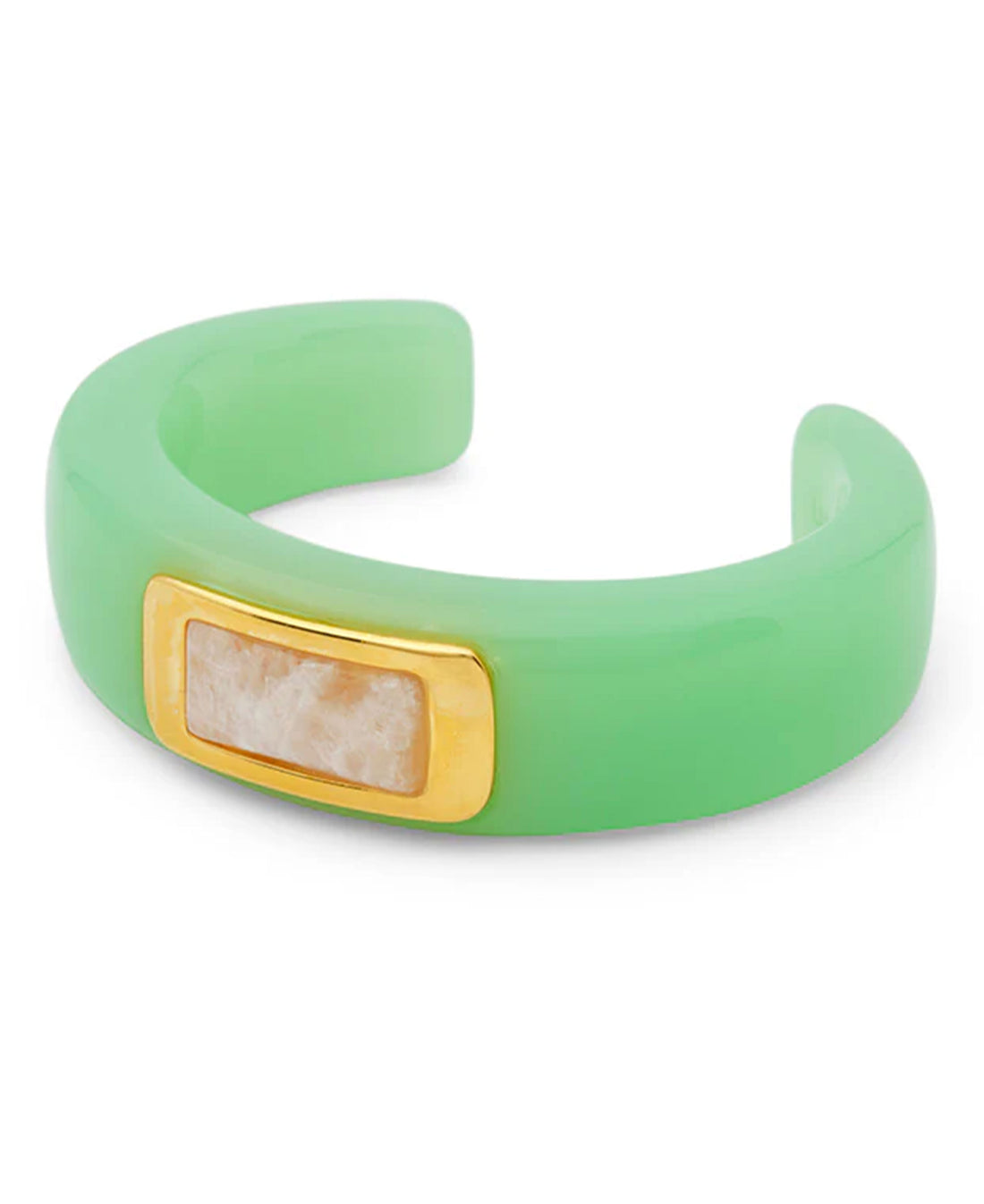 Aqua Resin Bracelet - Moonstone
