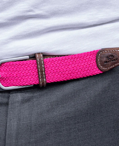 Woven Belt - Fushia Pink