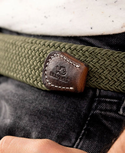 Woven Belt - Green Army