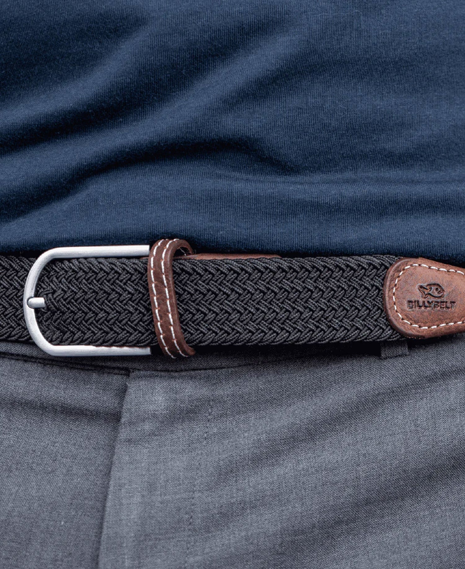 Woven Belt - Black Licorice