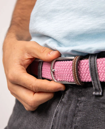 Woven Belt - Misty Pink