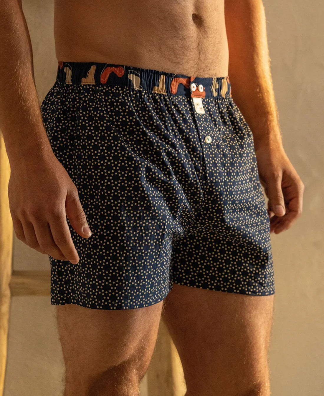 Boxer Shorts - Dots &amp; Circle