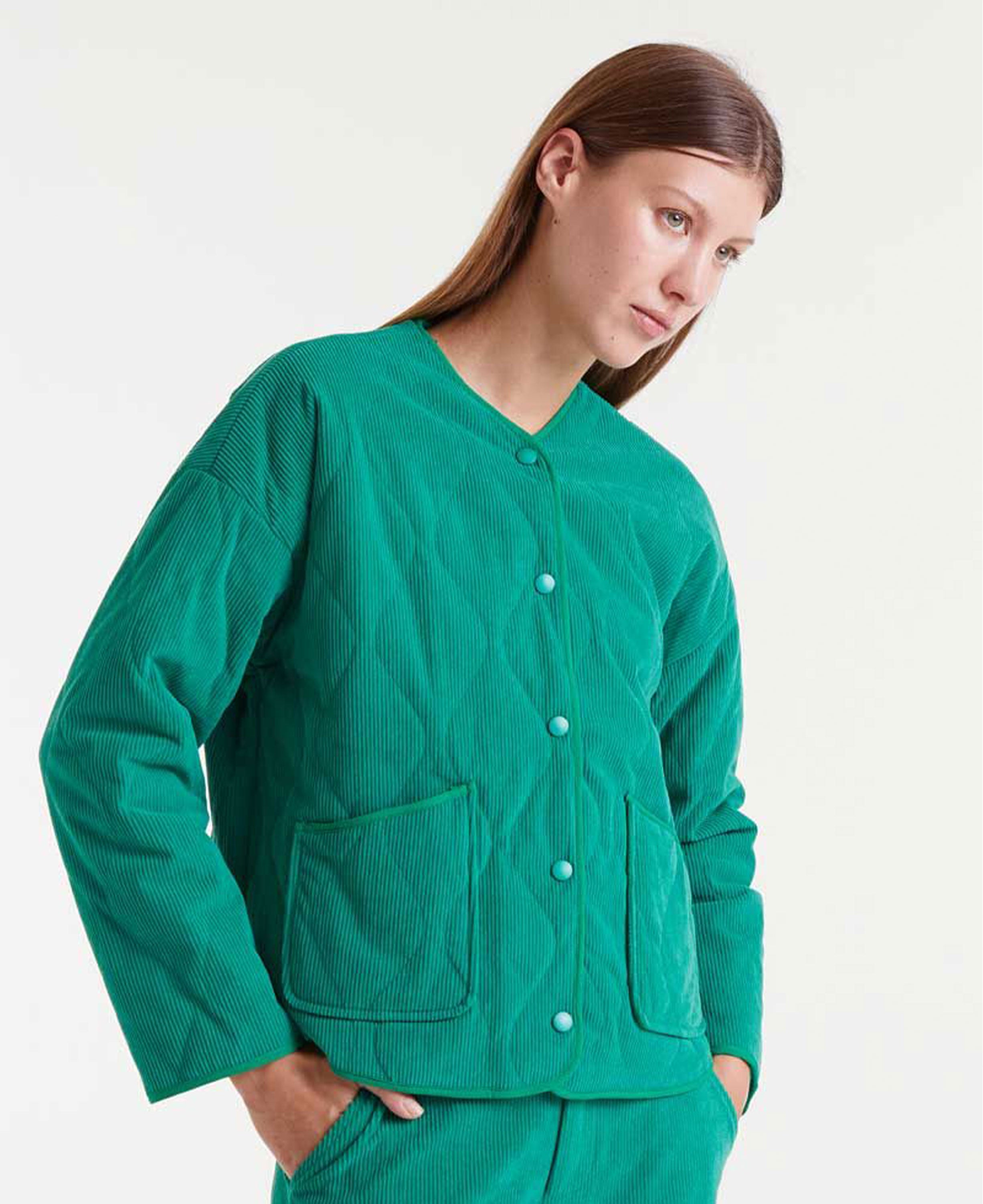 Corduroy Jacket - Green