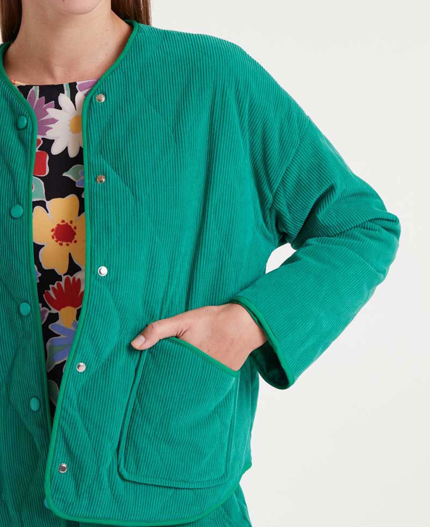 Corduroy Jacket - Green