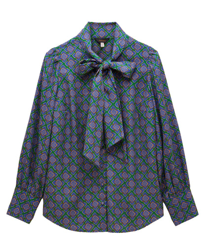 Tabby Shirt- Blue/Green