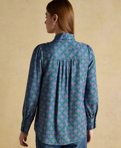 Tabby Shirt- Blue/Green