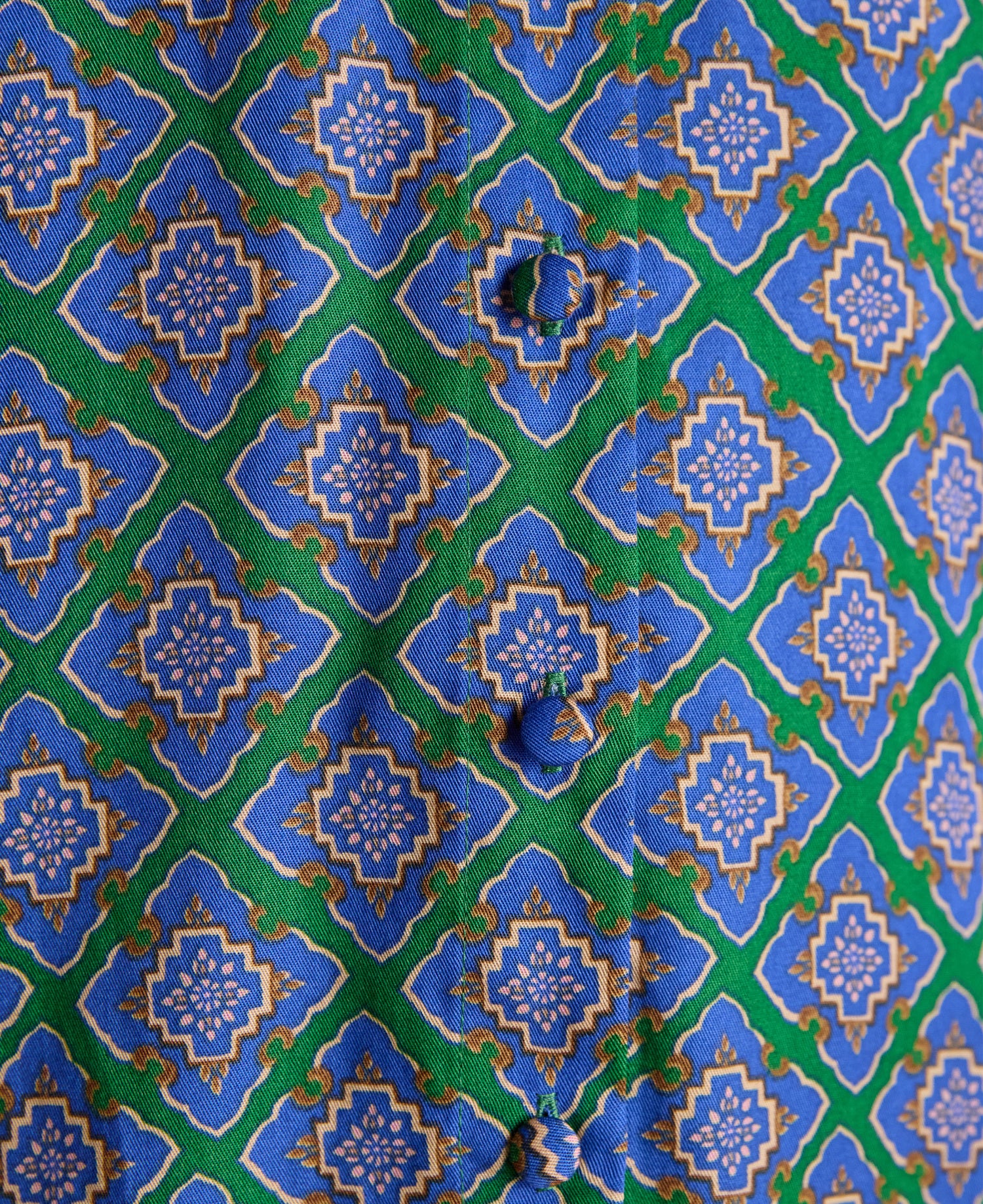 Tabby Shirt- Blue/Green