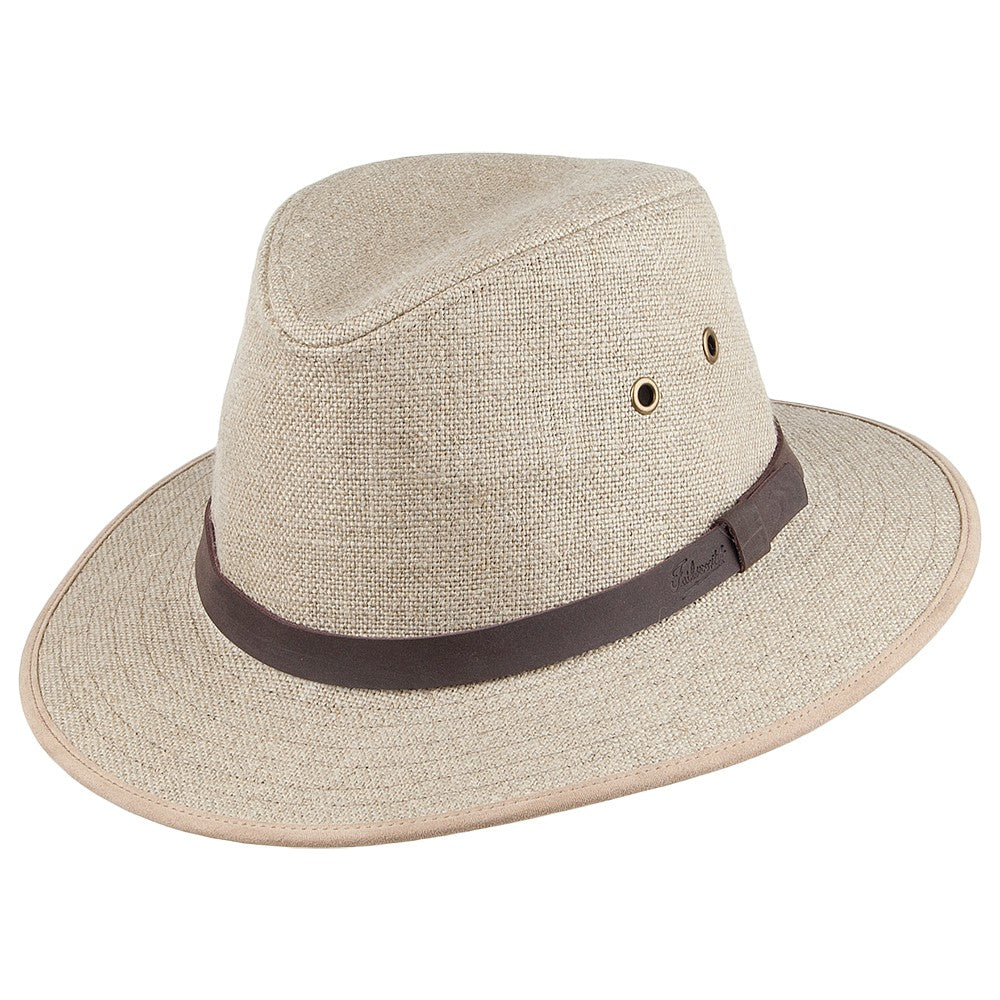 Irish Linen Safari Hat - Natural