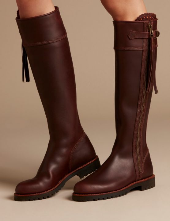 Long Tassel Boot - Conker