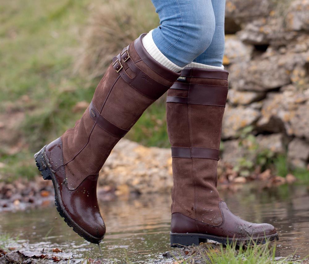 Landmark | Dubarry Leather Boot for in Walnut