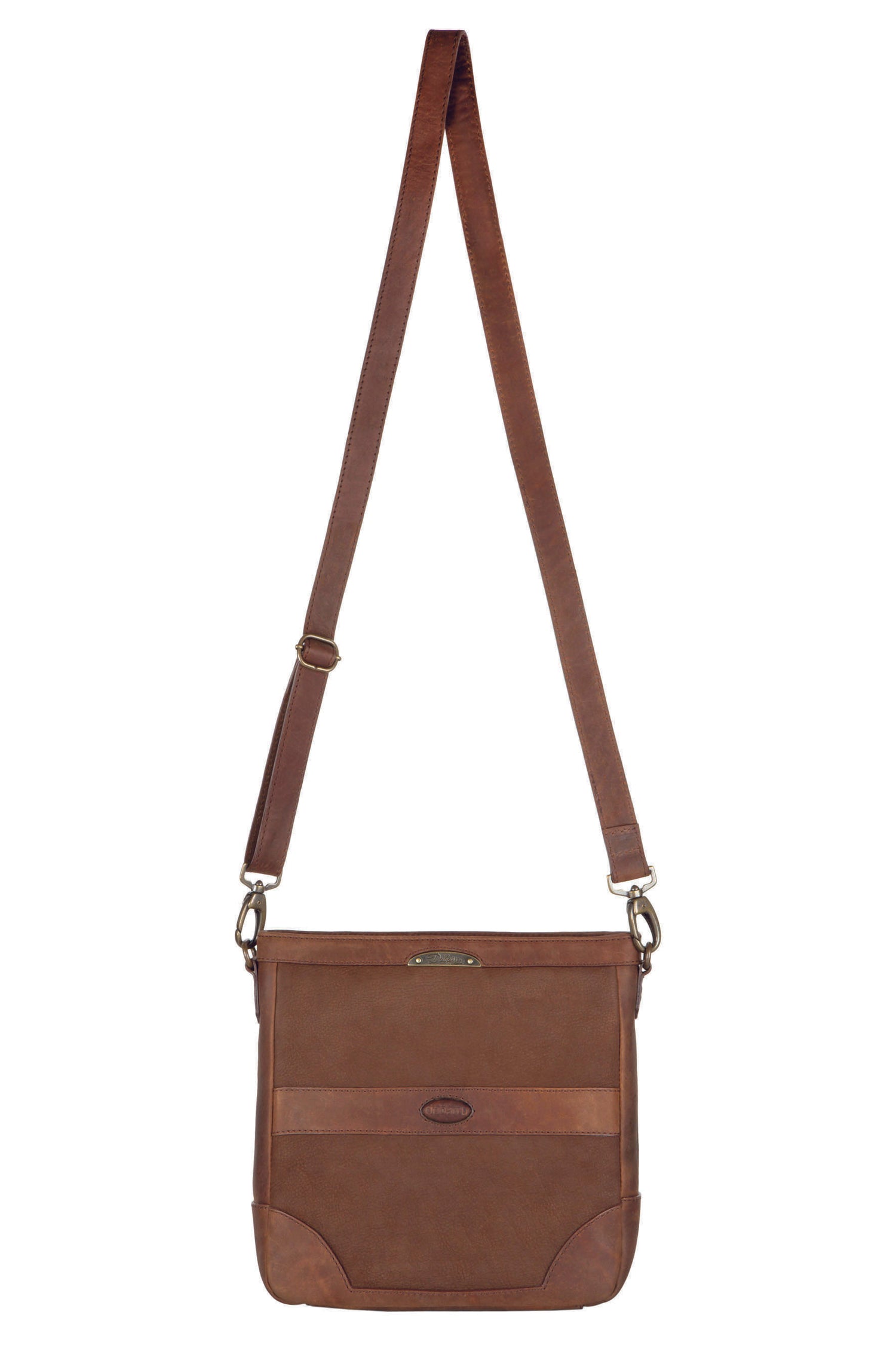 Ardmore Messenger Leather Bag - Walnut