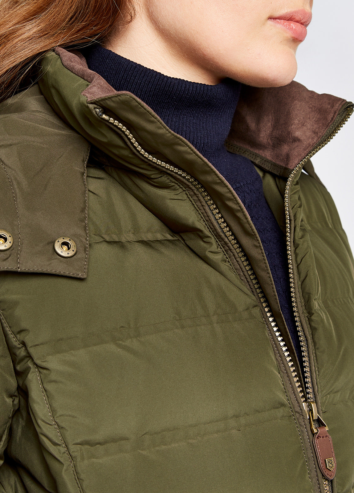 Ballybrophy Quilted Jacket - Olive