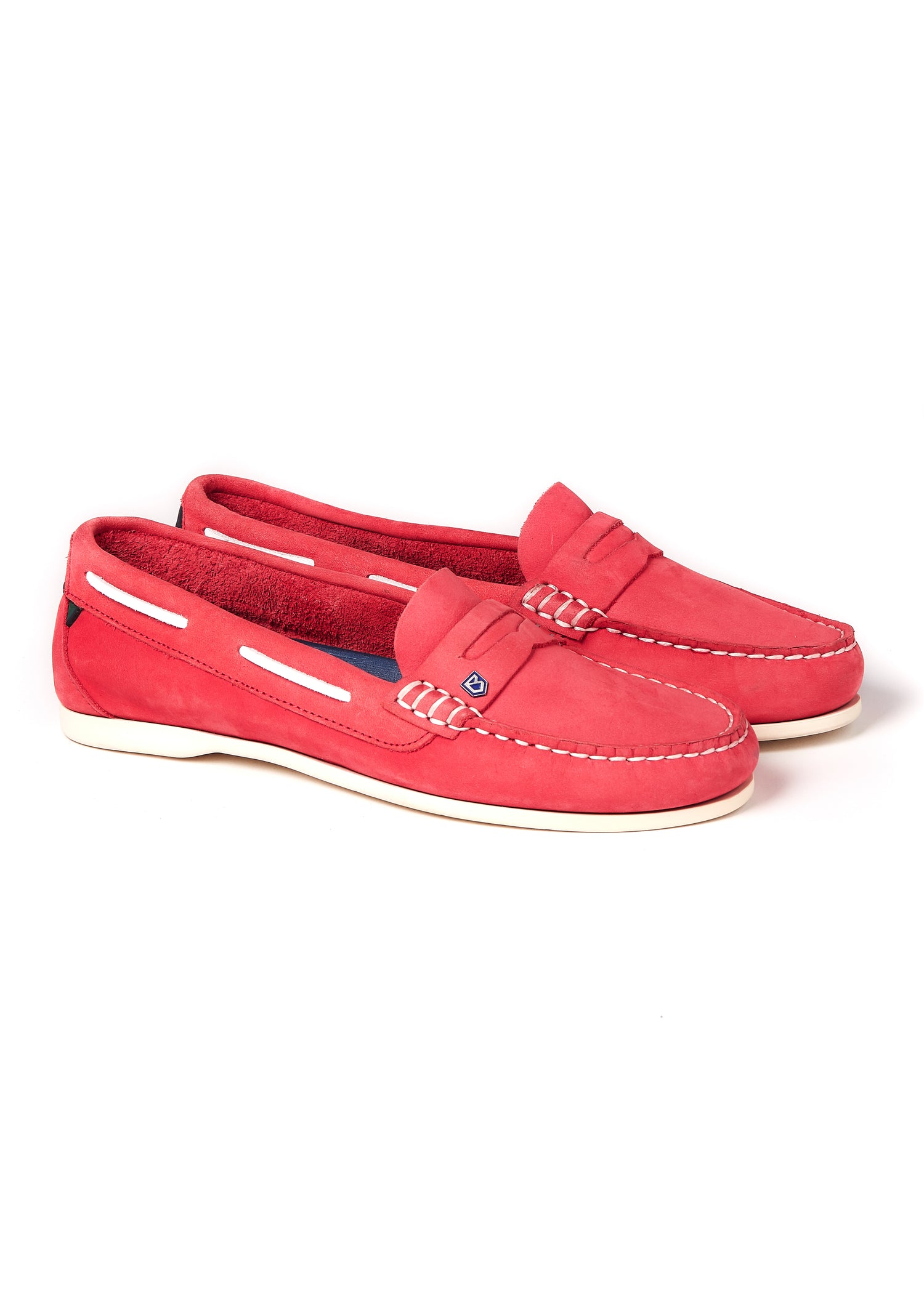 Belize Deck Shoe - Coral