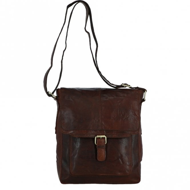 Battersea Leather Bag - Brandy