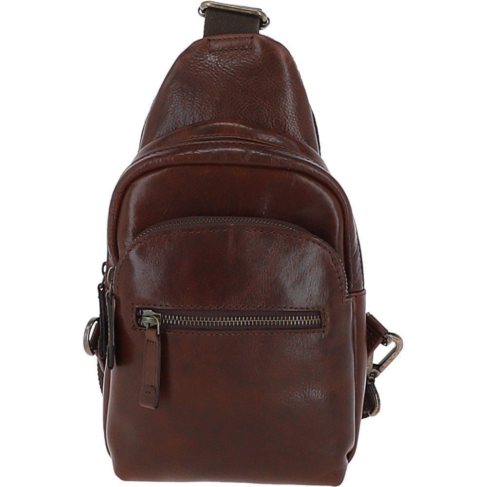 Mayfair Sling Bag - Tempo Brown