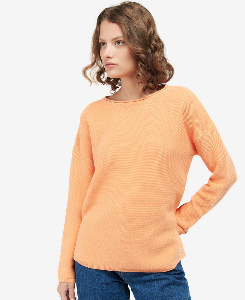 Mariner Knitted Jumper - Papaya