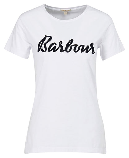 Otterburn T-Shirt - White/Navy