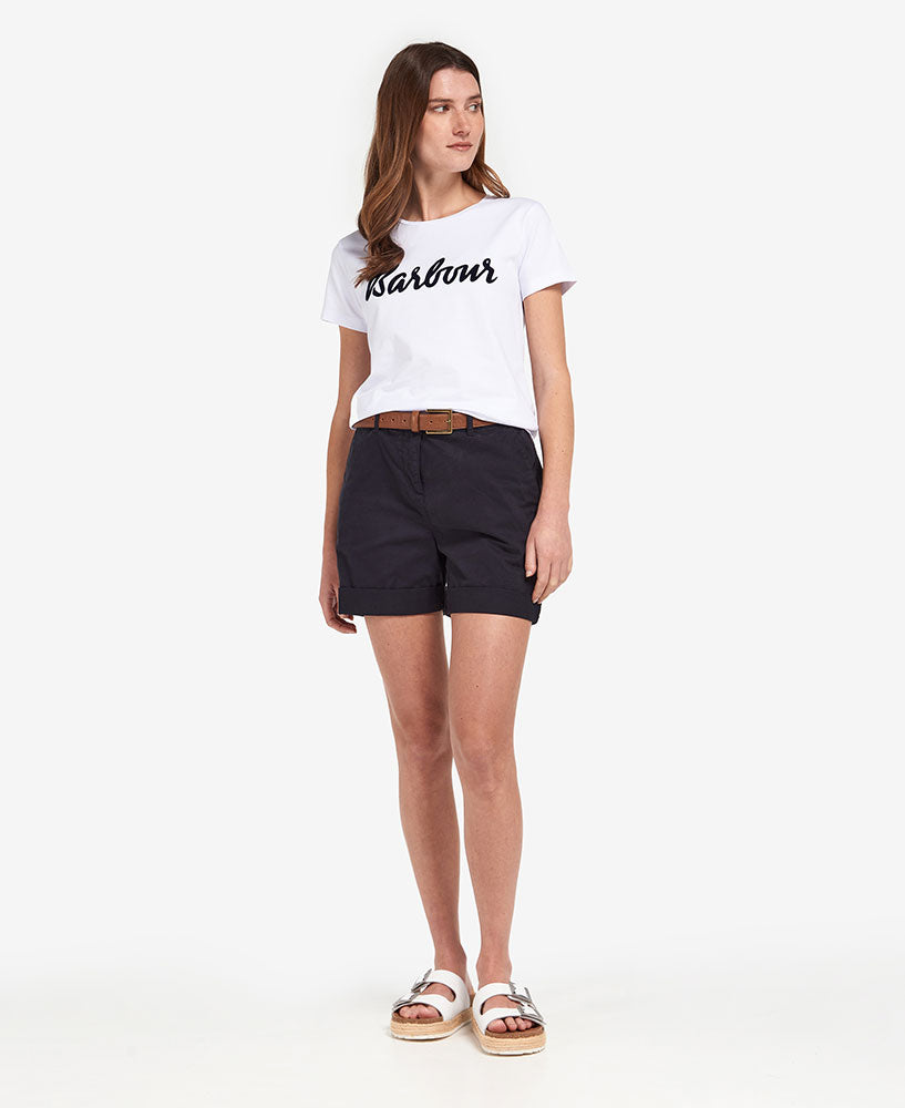 Otterburn T-Shirt - White/Navy