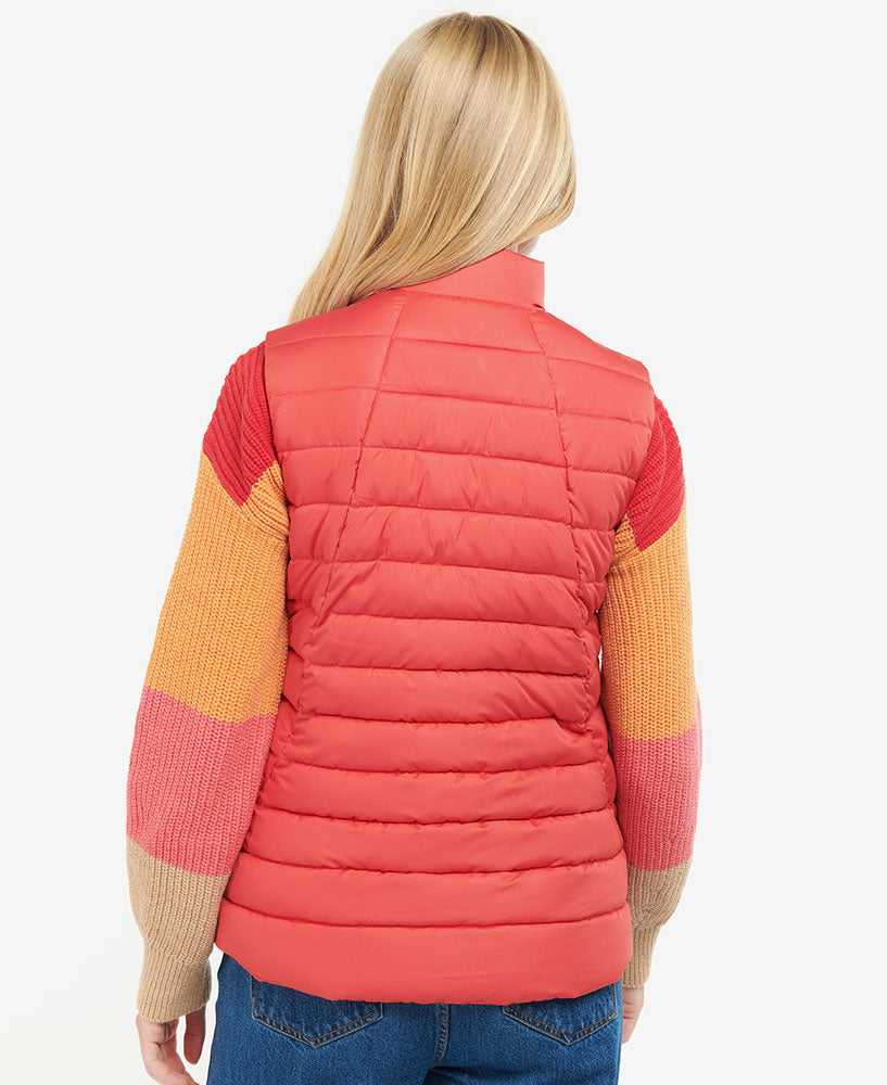 Barbour hot sale orange gilet