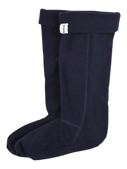 Fleece Wellington Socks - Navy