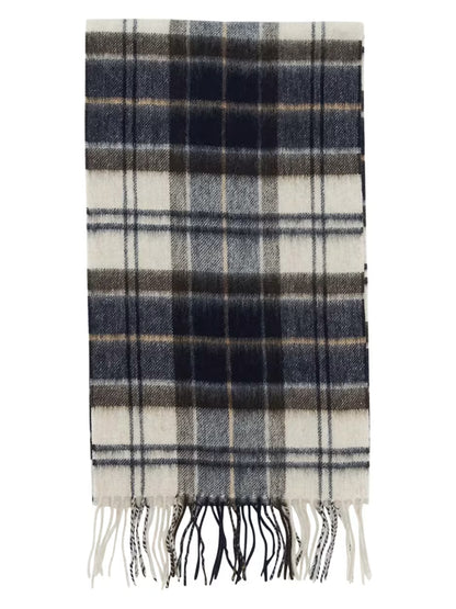 Wool Cashmere Tartan Scarf - Autumn Dress