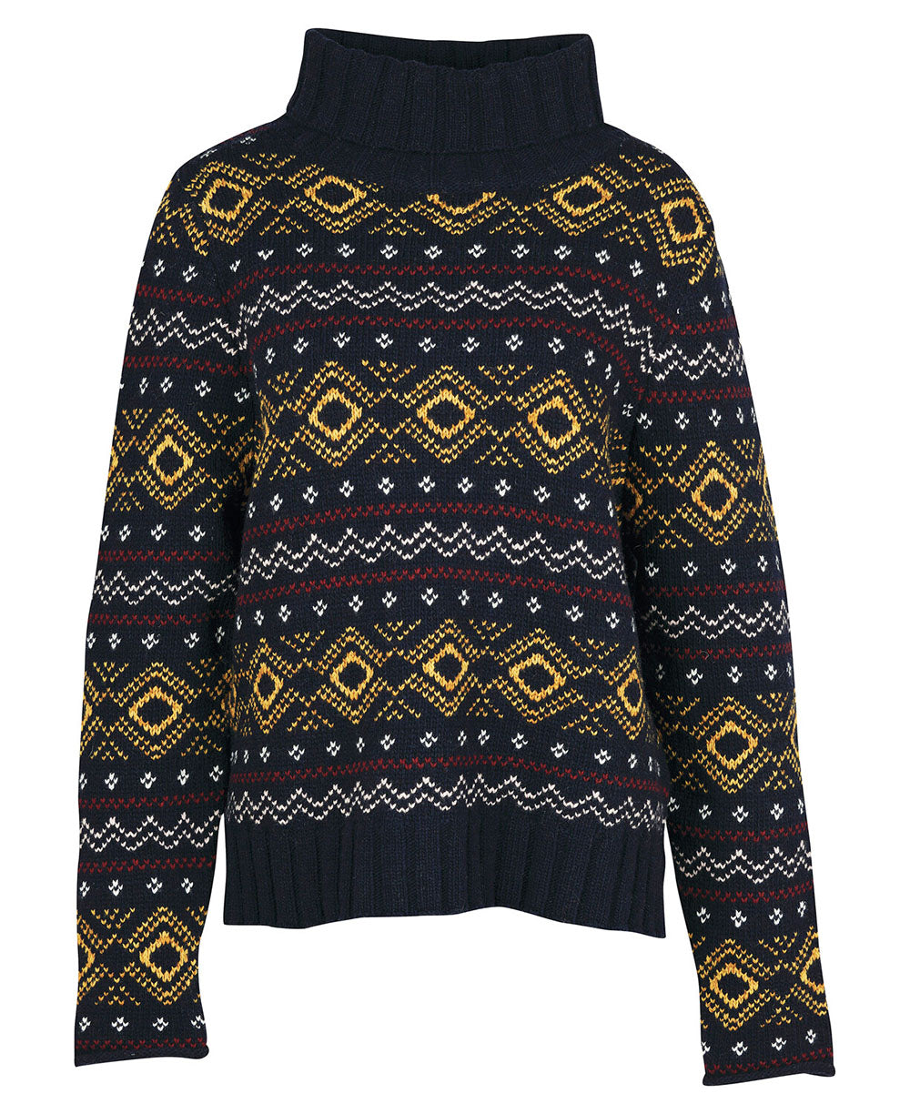 Mallow Knit Sweatshirt - Navy