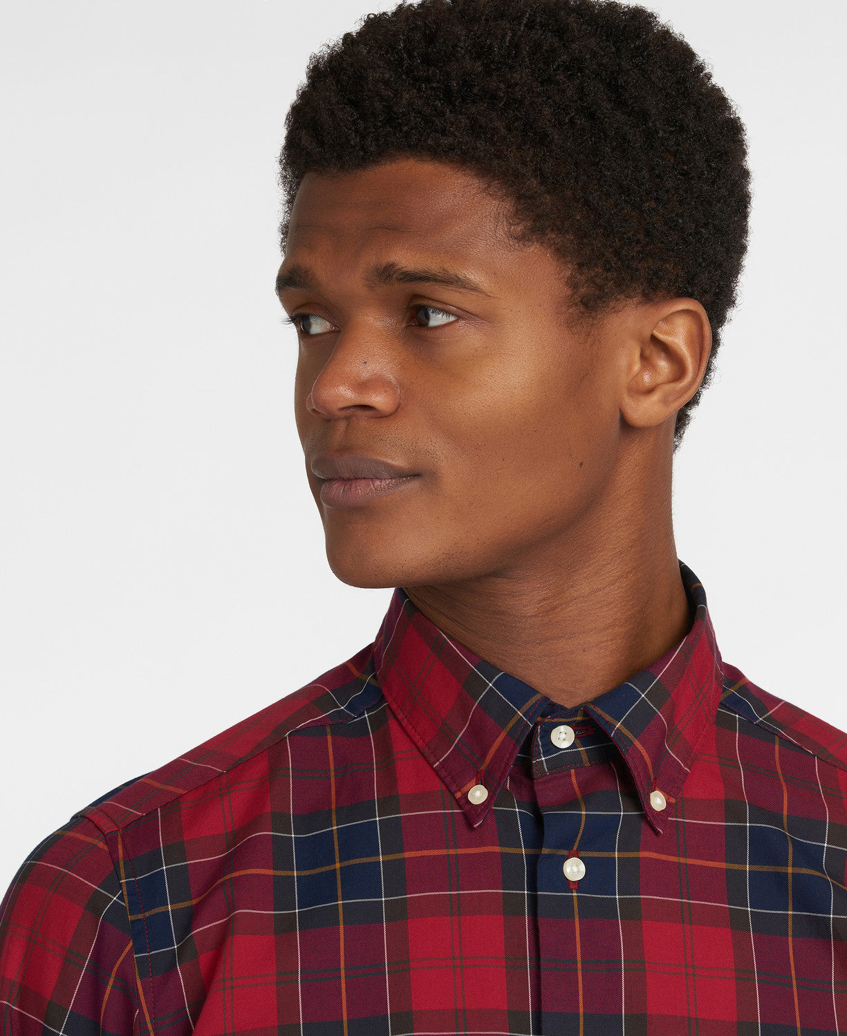 Wetherham Tailored Fit Shirt - Red