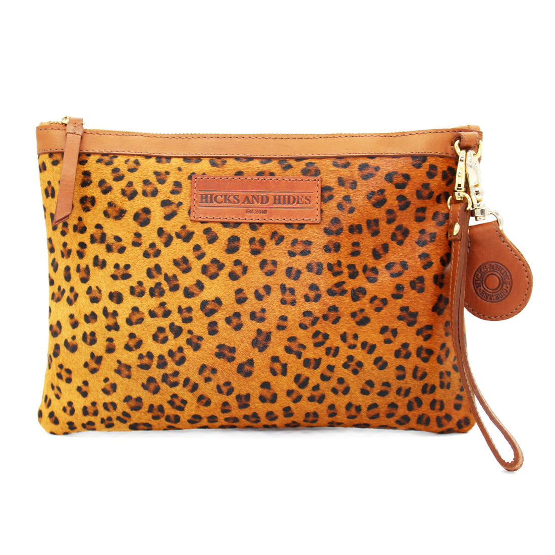 Leopard Print Clutch &amp; Shoulder Bag