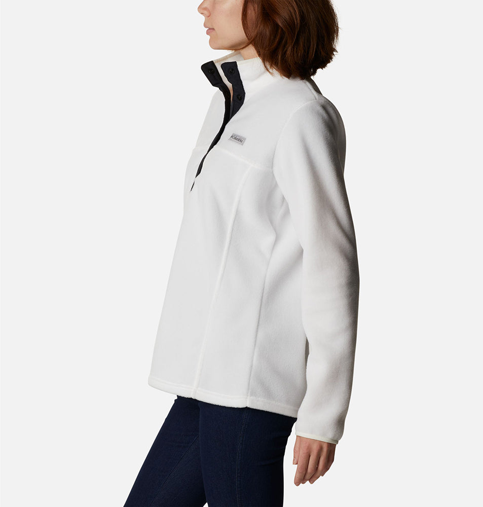 Benton Springs Half Snap Pullover - Seasalt/Black