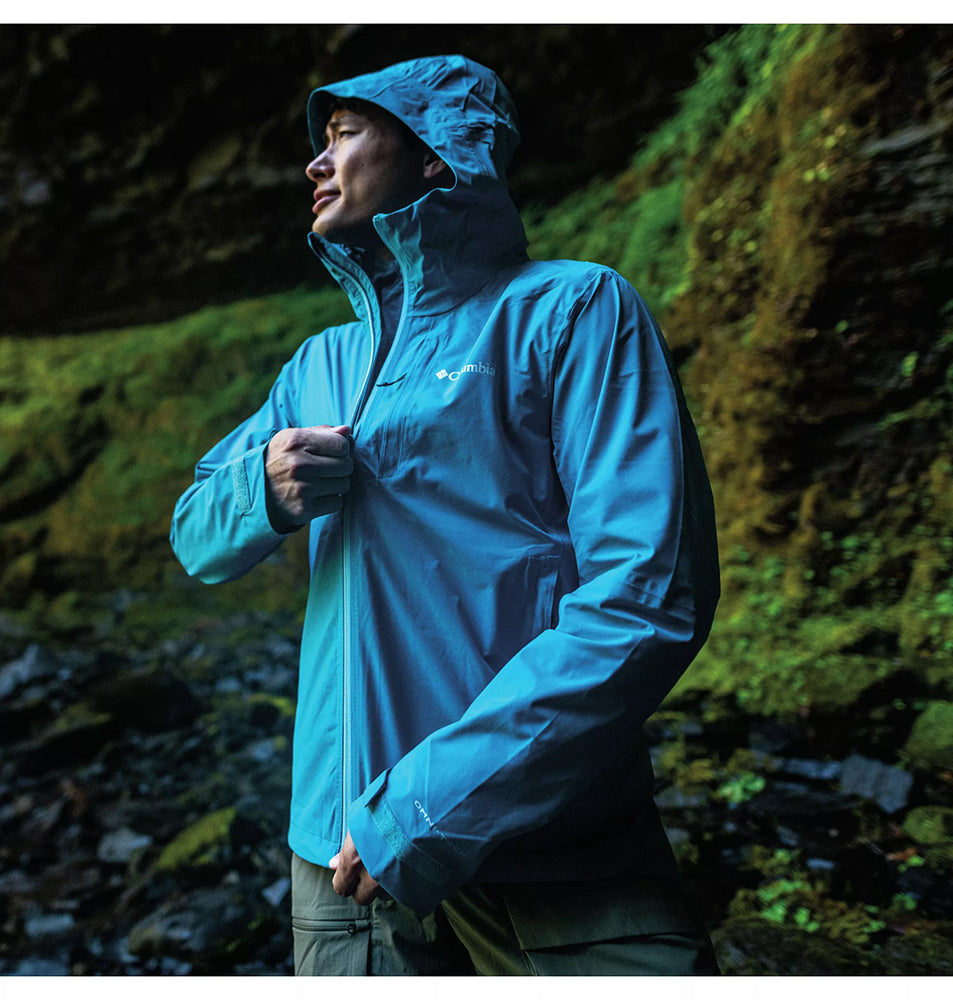 Columbia rain outlet jacket omni tech