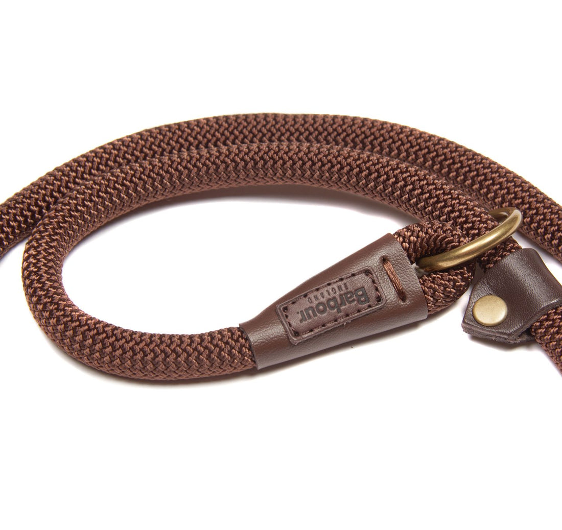 Tartan Trimmed Slip Lead - Classic Tartan