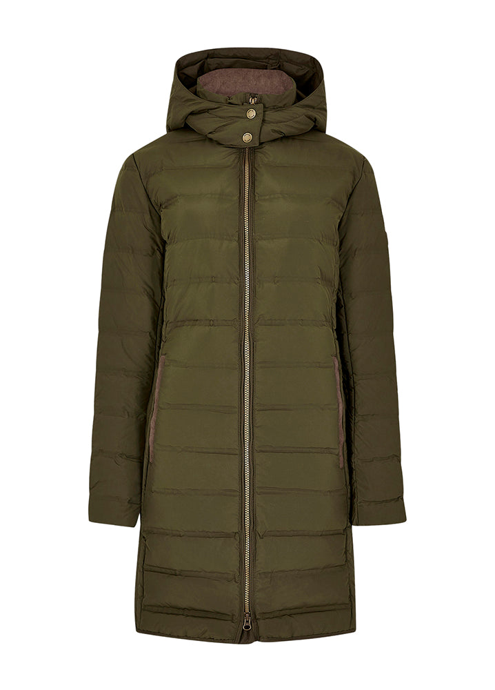 Ballybrophy Quilted Jacket - Olive