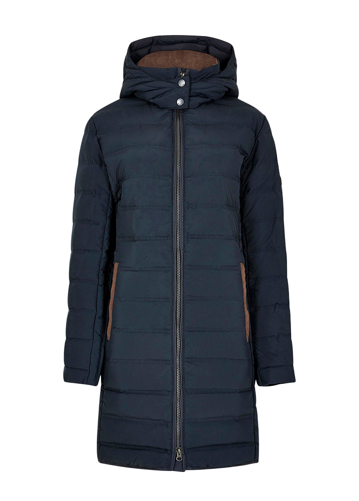 Ballybrophy Quilted Jacket - Navy