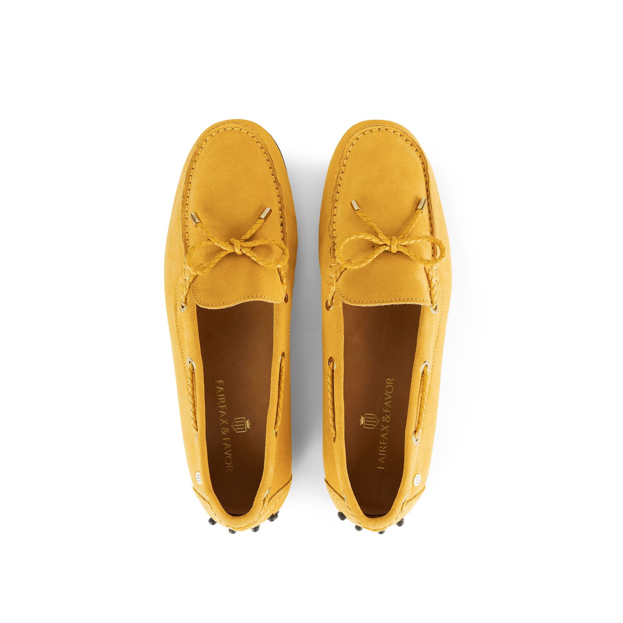 Henley Suede Driving Shoe - Mango