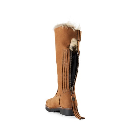 Verbier Mid-Calf Boots - Cognac Nubuck