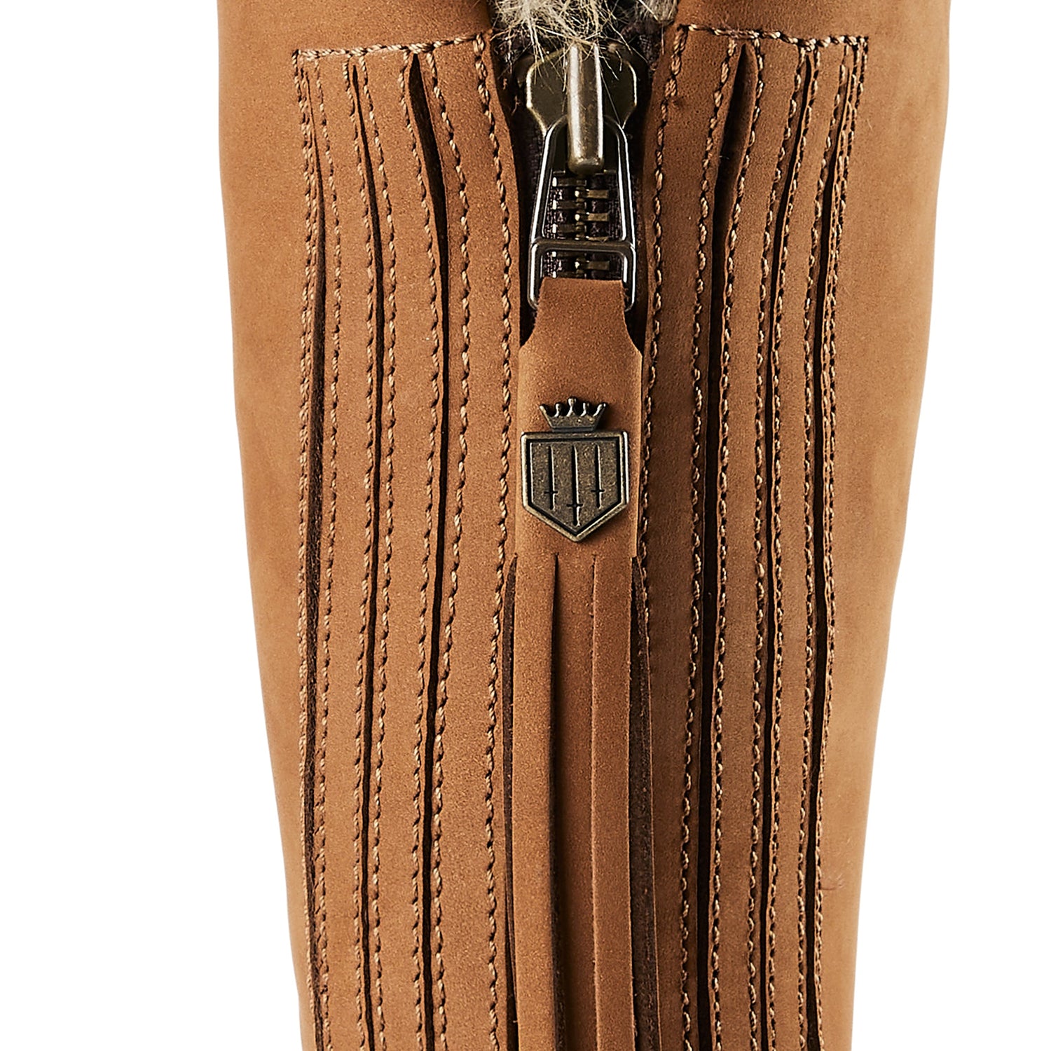 Verbier Mid-Calf Boots - Cognac Nubuck